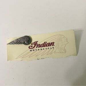 Indian Motorcycle Logo Pin 1901-2011